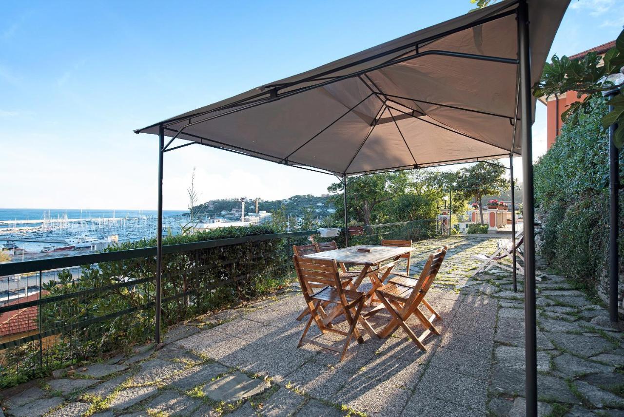 Trilocale In Villa Vista Mare Apt 3 Varazze Eksteriør bilde